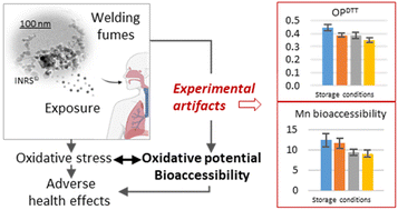Graphical abstract: Experimental factors influencing the bioaccessibility and the oxidative potential of transition metals from welding fumes