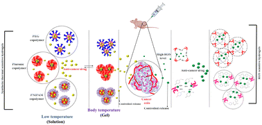 Graphical abstract: Role of thermal and reactive oxygen species-responsive synthetic hydrogels in localized cancer treatment (bibliometric analysis and review)