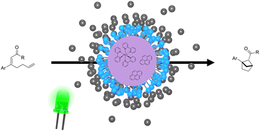 Graphical abstract: Photocyclization by a triplet–triplet annihilation upconversion pair in water – avoiding UV-light and oxygen removal