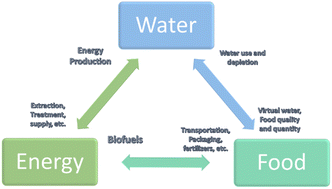 Graphical abstract: Sustainable design of water–energy–food nexus: a literature review