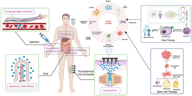 Graphical abstract: Transdermal drug delivery via microneedles for musculoskeletal systems