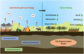 Graphical abstract: Carbon farming: a circular framework to augment CO2 sinks and to combat climate change