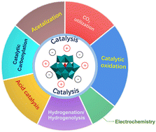 Graphical abstract: Ionic liquid-stabilized metal oxoclusters: from design to catalytic application