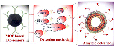 Graphical abstract: Amyloid detection in neurodegenerative diseases using MOFs