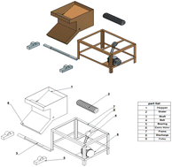 Graphical abstract: Development and performance evaluation of a hygienic and portable small-scale cassava grater for safe food processing
