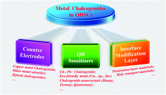 Graphical abstract: Recent progress in quantum dot-sensitized solar cells employing metal chalcogenides