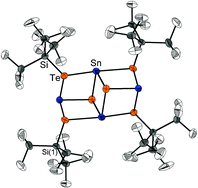 Graphical abstract: Cyclic and polycyclic tellurium–tin and tellurium–lead compounds – synthesis, structures and thermal decomposition