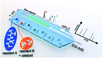 Graphical abstract: On-chip integration of organic synthesis and HPLC/MS analysis for monitoring stereoselective transformations at the micro-scale