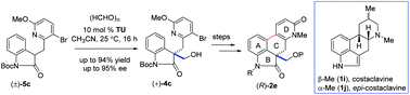 Graphical abstract: An expeditious route to the synthesis of the enantioenriched tetracyclic core of ergot alkaloids via an organocatalytic aldol reaction