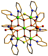 Graphical abstract: [(VIVO)2MII5] (M = Ni, Co) Anderson wheels