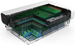 Graphical abstract: High-throughput organ-on-chip platform with integrated programmable fluid flow and real-time sensing for complex tissue models in drug development workflows