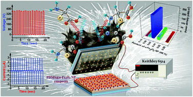 Graphical abstract: Charge trapping with α-Fe2O3 nanoparticles accompanied by human hair towards an enriched triboelectric series and a sustainable circular bioeconomy