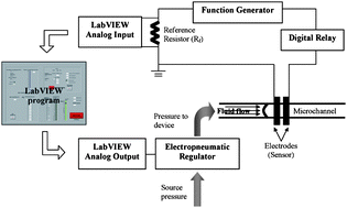 Graphical abstract: Multiphase bioreaction microsystem with automated on-chip droplet operation