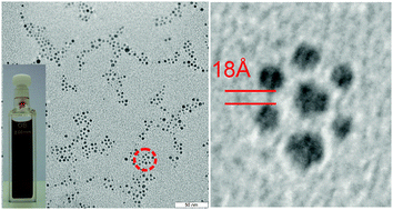 Graphical abstract: Stability and growth behavior of transition metal nanoparticles in ionic liquids prepared by thermal evaporation: how stable are they really?