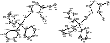Graphical abstract: A study on the inhibition of dihydrofolate reductase (DHFR) from Escherichia coli by gold(i) phosphane compounds. X-ray crystal structures of (4,5-dichloro-1H-imidazolate-1-yl)-triphenylphosphane-gold(i) and (4,5-dicyano-1H-imidazolate-1-yl)-triphenylphosphane-gold(i)