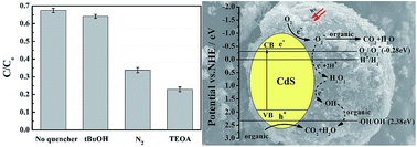 Graphical abstract: A novel CdS photocatalyst based on magnetic fly ash cenospheres as the carrier: performance and mechanism