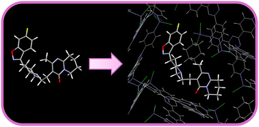 Graphical abstract: The influence of the crystal sponge framework on guest molecule conformation