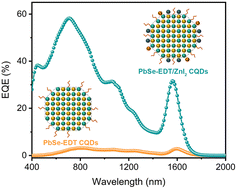 Graphical abstract: A hybrid-ligand exchange strategy for high-performance PbSe quantum dot short-wave infrared photodetectors