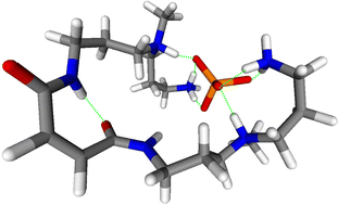 Graphical abstract: Synthetically accessible, high-affinity phosphate anion receptors