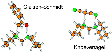 Graphical abstract: A recyclable bifunctional acid–base organocatalyst with ionic liquid character. The role of site separation and spatial configuration on different condensation reactions
