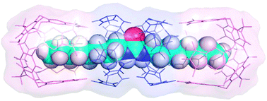Graphical abstract: Hydration of isocyanates in an expandable, self-assembled capsule