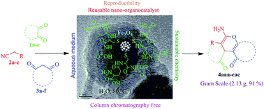 Graphical abstract: Nano-FGT: a green and sustainable catalyst for the synthesis of spirooxindoles in aqueous medium