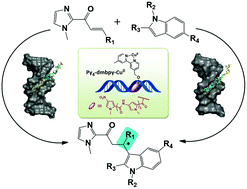 Graphical abstract: Effect of ligand sequence-specific modification on DNA hybrid catalysis