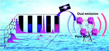 Graphical abstract: A water-stable EuIII-based MOF as a dual-emission luminescent sensor for discriminative detection of nitroaromatic pollutants