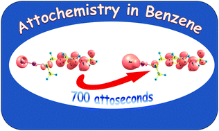 Graphical abstract: Molecular attochemistry in non-polar liquid environments: ultrafast charge migration dynamics through gold–thiolate and gold–selenolate linkages