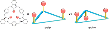 Graphical abstract: Symmetry-driven diastereoselective functionalization of simple trianglamine