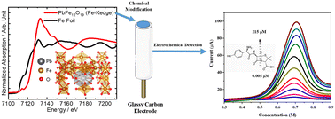 Graphical abstract: Detection of amoxicillin by a lead ferrite-based electrochemical sensor