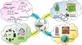 Graphical abstract: Recent breakthroughs in the valorization of lignocellulosic biomass for advancements in the construction industry: a review
