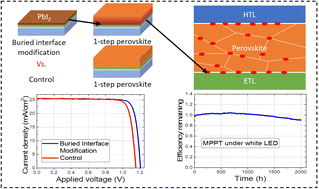 Graphical abstract: Universal buried interface modification with lead iodide for efficient and stable perovskite solar cells