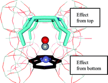 Graphical abstract: The vibrational dynamics of carbon monoxide in a confined space—CO in zeolites