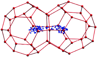 Graphical abstract: Competing quantum effects in the free energy profiles and diffusion rates of hydrogen and deuterium molecules through clathrate hydrates