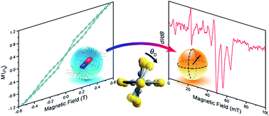 Graphical abstract: Transformation of the coordination complex [Co(C3S5)2]2− from a molecular magnet to a potential qubit