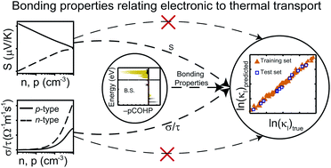 Graphical abstract: Unraveling the role of bonding chemistry in connecting electronic and thermal transport by machine learning