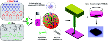 Graphical abstract: 3D printing of cell-laden electroconductive bioinks for tissue engineering applications