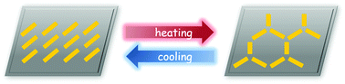 Graphical abstract: Temperature-induced self-assembly transformation: an effective external stimulus on 2D supramolecular structures