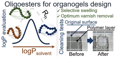 Graphical abstract: New sustainable polymers and oligomers for Cultural Heritage conservation