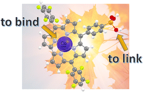Graphical abstract: Phenylphosphonic acid corroles: corroles that link and bind
