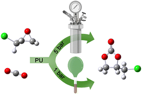Graphical abstract: Polyurea-catalyzed cycloaddition of CO2 and epichlorohydrin: a green approach