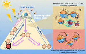 Graphical abstract: Tailoring Lewis acid sites in lanthanum-doped carbon nitride for H2O2 synthesis and efficient photocatalytic degradation of antibiotics
