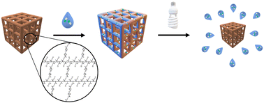 Graphical abstract: 4D printed polymethacrylate lattices capable of dimensional switching and payload release via photoresponsive actuation of azobenzene units