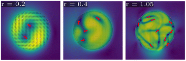 Graphical abstract: Controlled route to active turbulence: filling an activity spot with topological defects