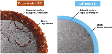 Graphical abstract: A uniform lithium ion flux and robust interphase enabled by an anion anchoring additive for high energy density Si-based anodes