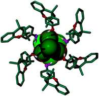 Graphical abstract: Templated polar order of a guest in a quasiracemic organic host