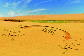 Graphical abstract: Base-free oxidation of glucose to gluconic acid using supported gold catalysts