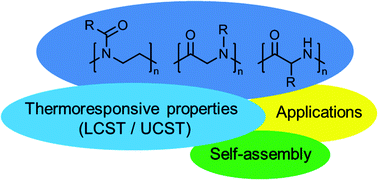 Graphical abstract: Thermoresponsive poly(2-oxazoline)s, polypeptoids, and polypeptides