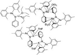 Graphical abstract: Synthesis and structural characterization of alkali metal arsinoamides